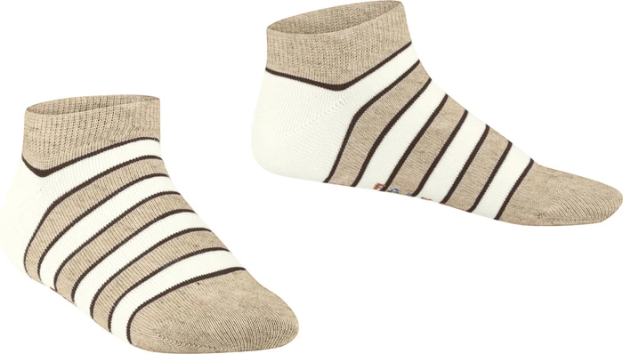 Falke Simple Stripes Socken sand mel. (Junior)