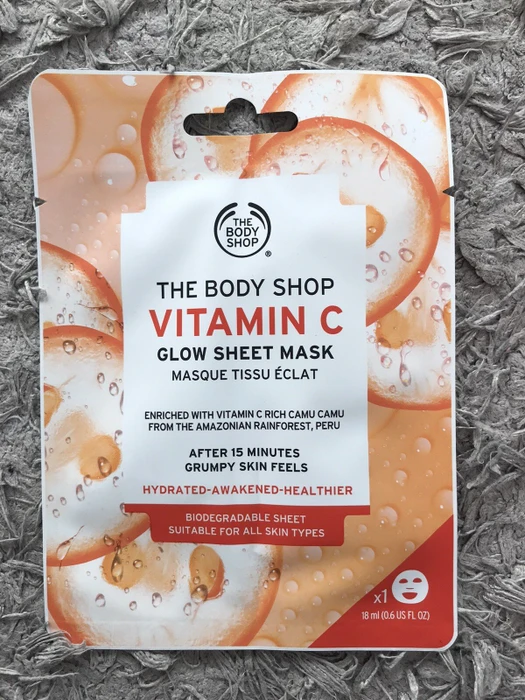 The Body Shop Vitamin C Glow Sheet Mask, 18ml