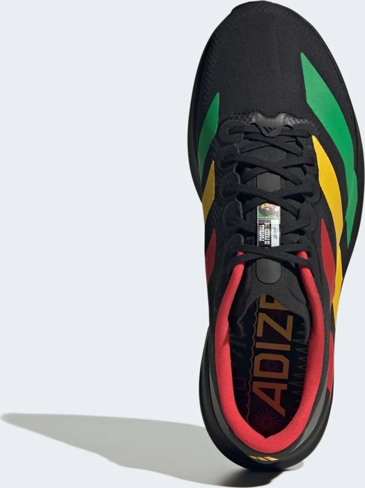 adidas Adizero Evo SL core black/vivid green/bold gold (Herren)