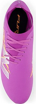 New Balance Furon Team FG V8 passion fruit/hot mango/metallic silver