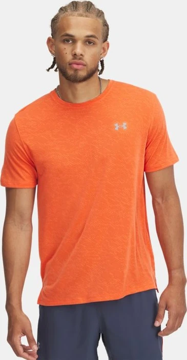 Under Armour Launch Camo Funktionsshirt kurzarm fire/reflective (Herren)