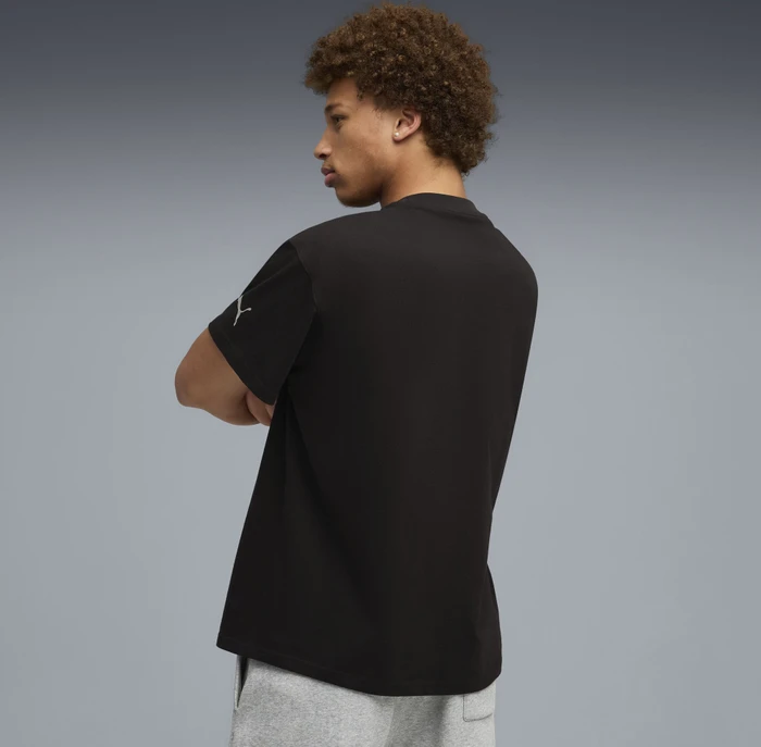Puma Melo Alwayz On 1 Basketball T-Shirt kurzarm puma black/team silver (Herren)