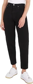 Tommy Hilfiger Mom Tapered mit ultrahohem Bund Jeans denim black (Damen)