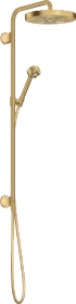 Hansgrohe Axor One Showerpipe 280 1jet Unterputz brushed gold optic
