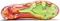 New Balance Tekela Elite Low Laced FG V5 1ST Edition hot mango/energy red/mint flash (Herren) Vorschaubild