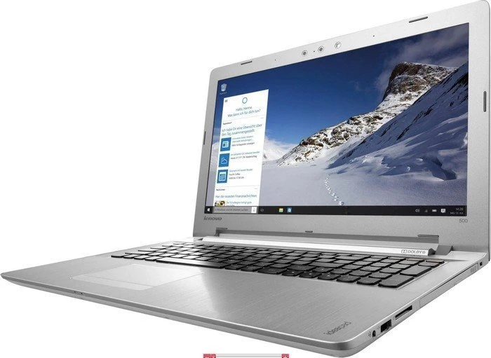 Lenovo IdeaPad 500-15ISK, weiß, Core i5-6200U, 8GB RAM, 256GB SSD, Radeon R7 M360, DE