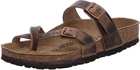Birkenstock Mayari Nubukleder geölt tabacco brown (Damen)