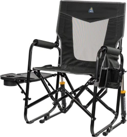 GCI Outdoor Stowaway Rocker Campingsessel dark charcoal