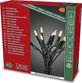 Konstsmide Mini Lichterkette LED 100x warmweiß