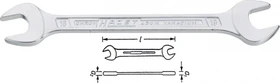 Hazet 450NA-1X1.1/8VKH Doppelmaulschlüssel zöllig, 1"x1.1/8"x284.2mm