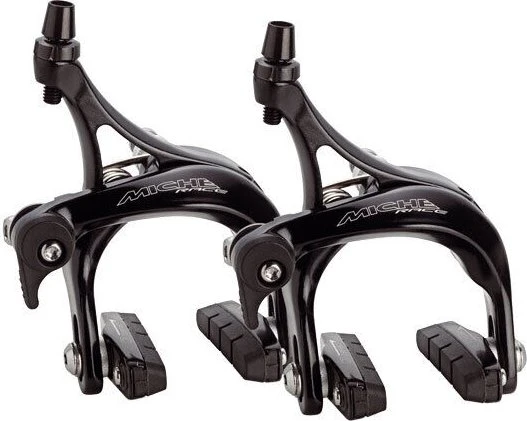 Miche Race Caliper mechanisch VR+HR Felgenbremsenset silber