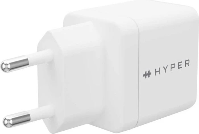 Hyper HyperJuice GaN Netzteil, USB-C, 2x USB-C, 35W, weiß