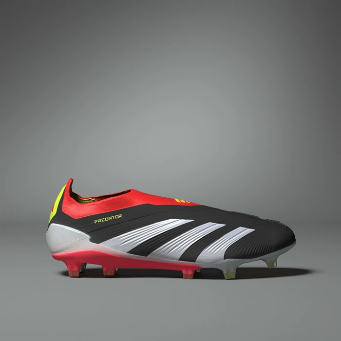 adidas Predator Elite Laceless FG core black/cloud white/solar red