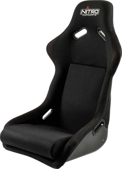 Nitro Concepts R300 Evo Sim Racing Seat, Schalensitz, schwarz