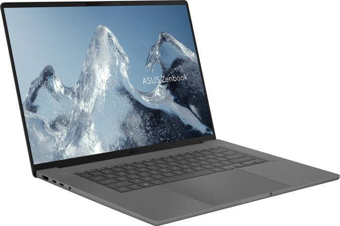 ASUS ZenBook A16 UX3607QA-SH132W, Iceland Gray, Snapdragon X - X1-26-100, 16GB RAM, 512GB SSD, DE