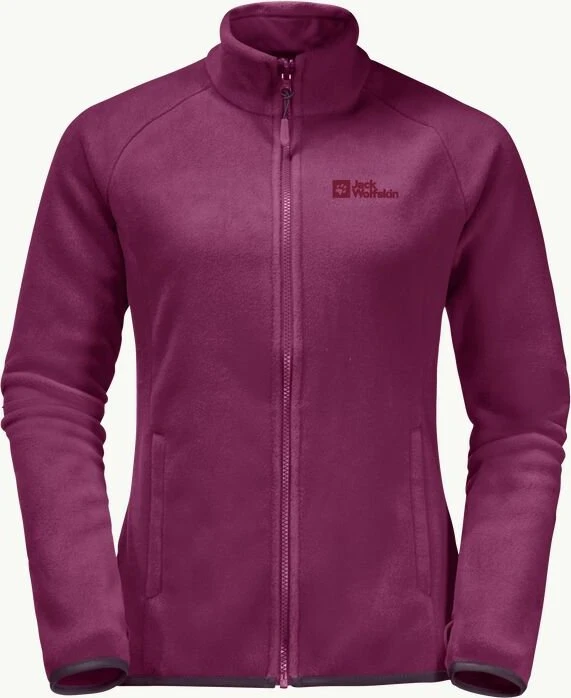 Jack Wolfskin Moonrise FZ Funktionsjacke wild berry (Damen)