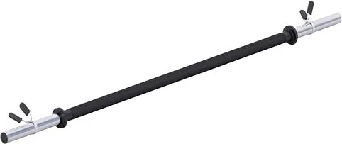 Gorilla Sports Aerobic Chrom Federverschluss 130cm Langhantel