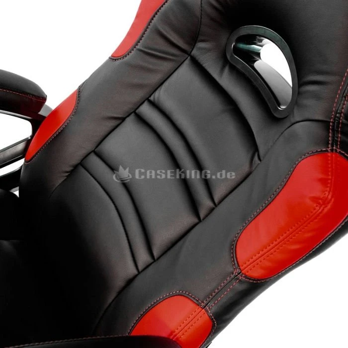 Arozzi Enzo Gamingstuhl, schwarz/rot