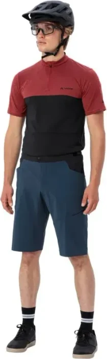 Vaude Qimsa Pro Shorts Fahrradhose kurz dark sea (Herren)