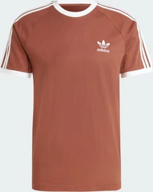 adidas Adicolor Classics 3-Streifen T-Shirt kurzarm preloved brown (Herren)