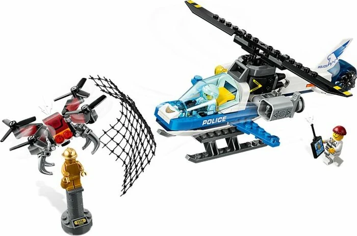 LEGO City Polizei - Polizei Drohnenjagd