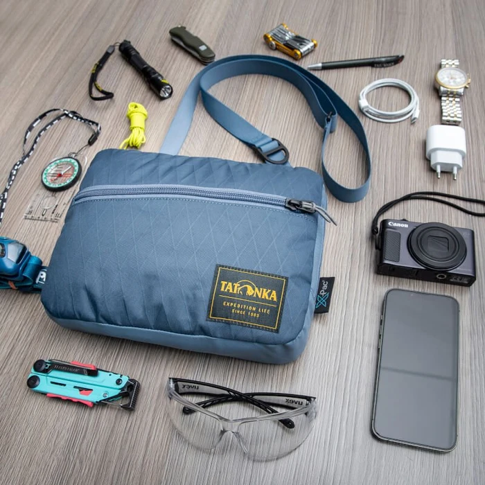 Tatonka Cross Body Bag M Umhängetasche elemental blue