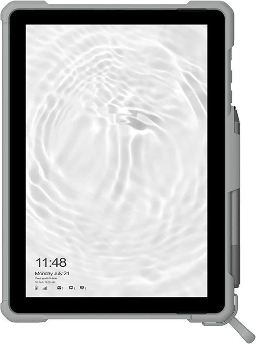 UAG Plasma Healtcare Handstrap Case Microsoft Surface Go 3/Go 2/Go weiß/grau