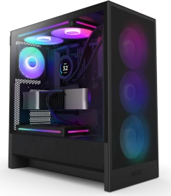 NZXT H5 Flow RGB (2024), schwarz, Glasfenster