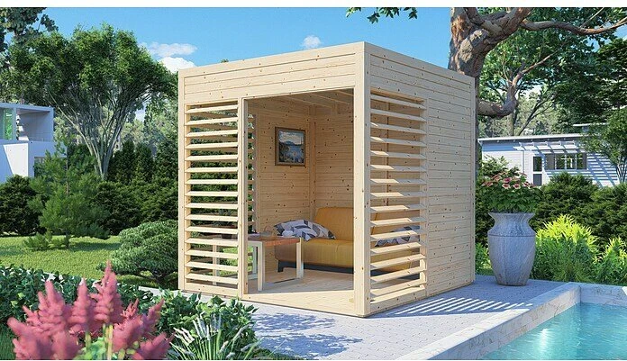 Bertilo Modern Art 1 Pavillon 226x234cm natur