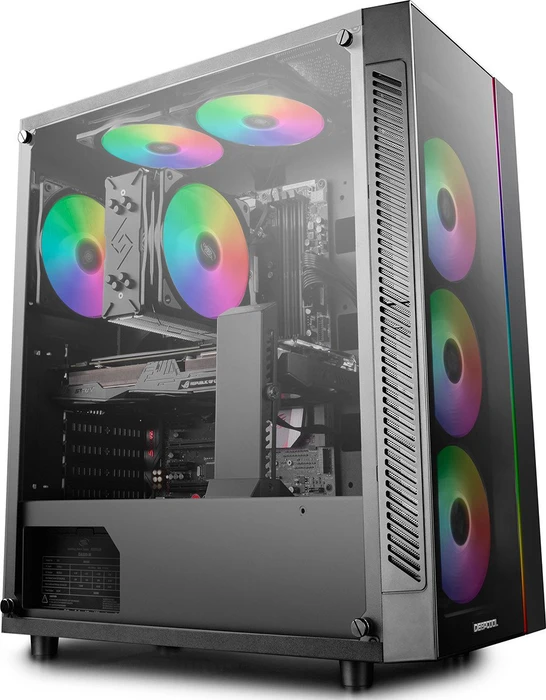 DeepCool Matrexx 55 ADD-RGB 3F, Glasfenster