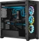 Corsair iCue 5000D RGB Hydro X, schwarz, Glasfenster Vorschaubild
