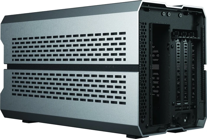Phanteks Evolv Shift XT, silber, Mini-ITX