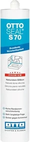 Otto-Chemie Ottoseal S 70 C137 Naturstein Silikonkleber anthrazit, 310ml