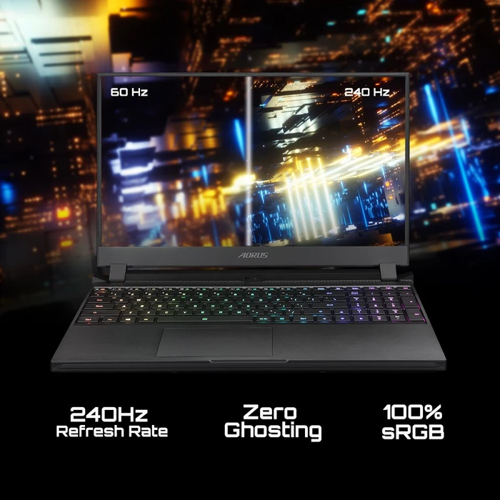 GIGABYTE AORUS 15P, Core i7-11800H, 32GB RAM, 1TB SSD, GeForce RTX 3080, UK