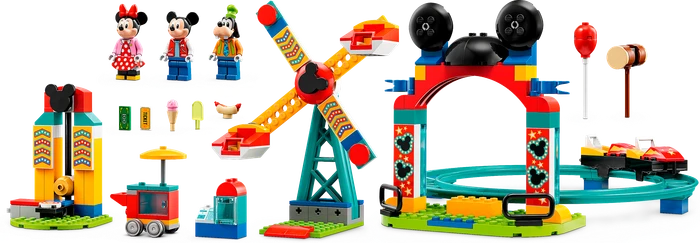 LEGO Disney Mickey and Friends - Micky, Minnie und Goofy auf dem Jahrmarkt