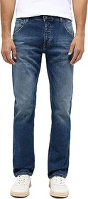 Mustang Michigan Straight mit Button-Fly Jeans blau (Herren)