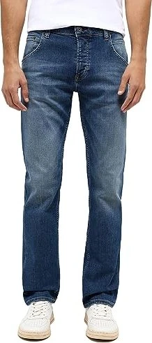 Mustang Herren Jeans Style Michigan Straight, blau dunkel Image
