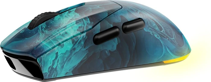 Sharkoon Skiller SGM25W Ocean türkis/blau, USB