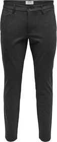 ONLY & SONS Mark Slim Fit Chino Hose dark grey melange (Herren)