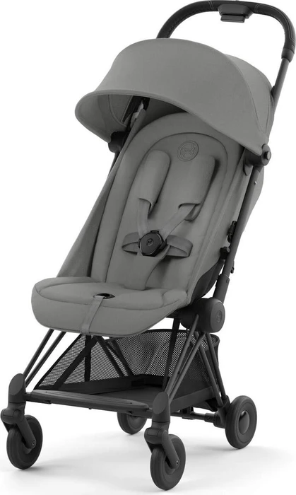 Cybex Coya Matte Black Frame mirage grey