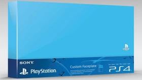 Sony Custom Faceplate blau (PS4)