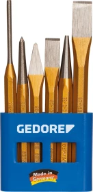 Gedore 106 Körner/Meißel-Satz,   6-tlg.