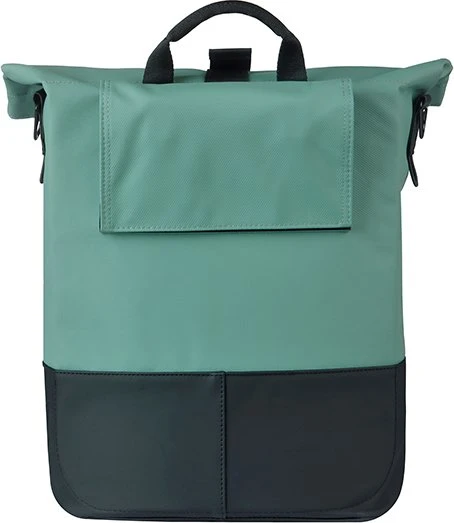 Basil Cove Shopper MIK Hooks Gepäcktasche silvergreen/black