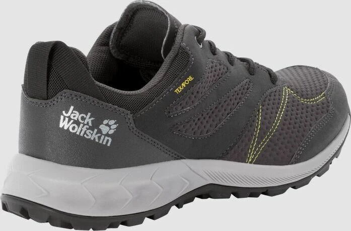 Jack Wolfskin Woodland Texapore Low dark grey/lime (Herren)