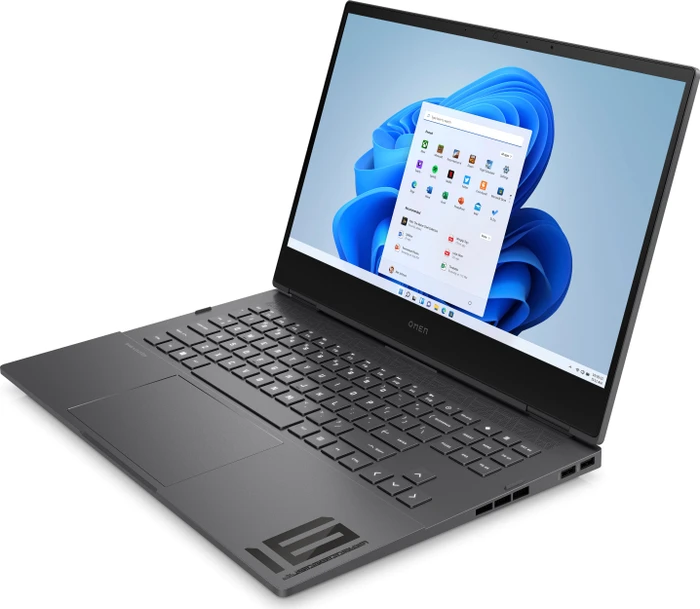 HP OMEN by HP Laptop 16-n0903ng, Mica Silver, Ryzen 7 6800H, 16GB RAM, 1TB SSD, GeForce RTX 3070 Ti, DE