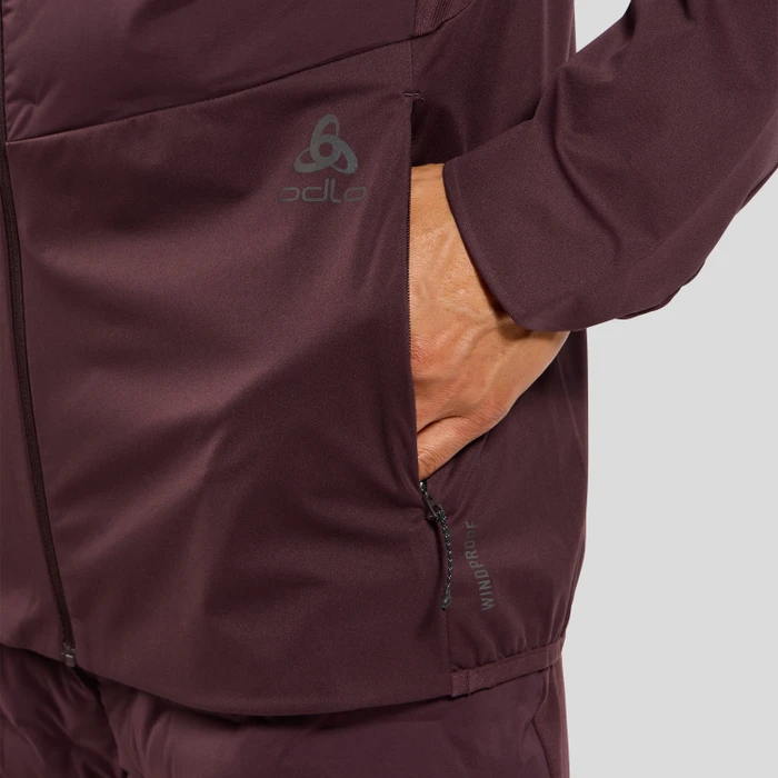 Odlo Zeroweight Insulator Laufjacke fudge (Herren)
