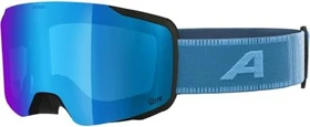 Alpina Taos Q-Lite black smoke/mirror blue-blue