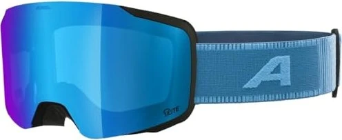 Alpina Taos Q-Lite black smoke/mirror blue-blue