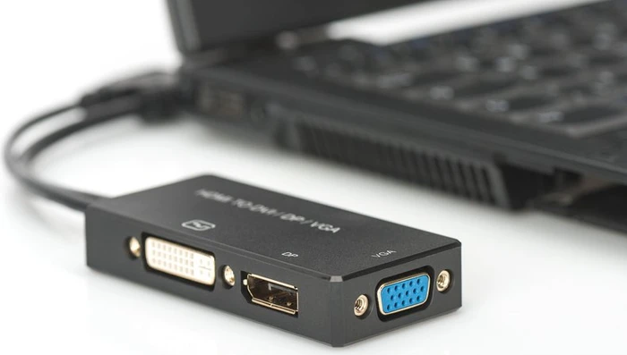 Digitus HDMI auf DisplayPort/DVI/VGA Adapter