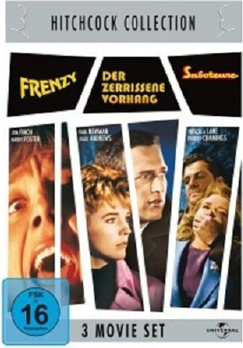 Hitchcock Collection (Frenzy/Der zerrissene Vorhang/Saboteure) (DVD)